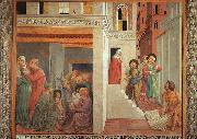 Benozzo Gozzoli, The Birth of St.Francis and Homage of the Simple Man